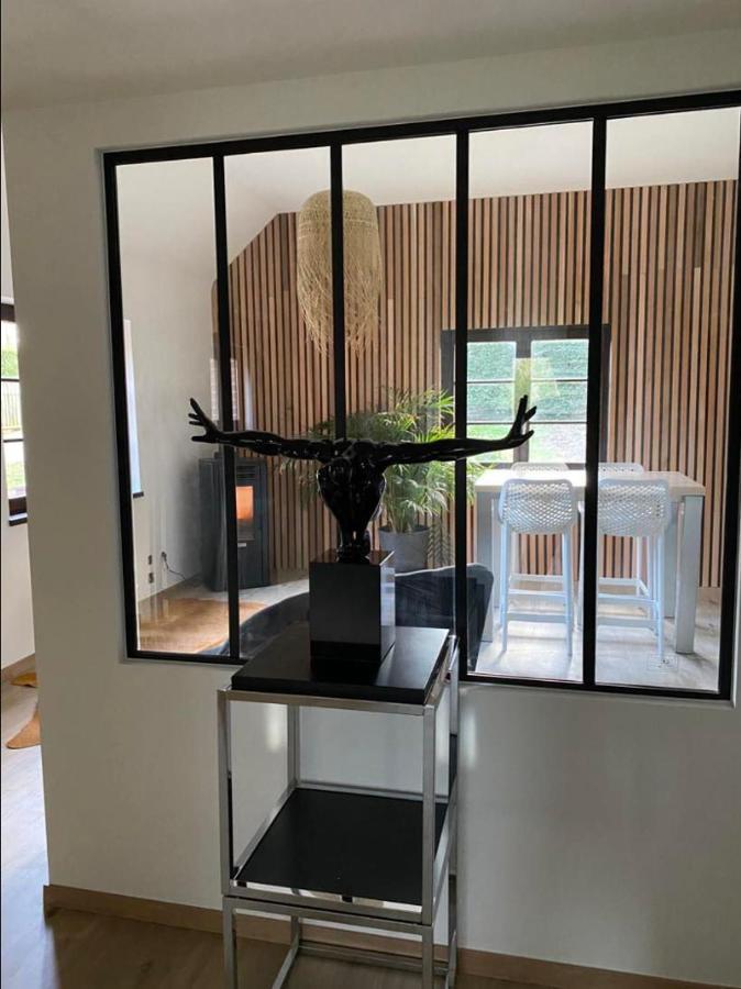 Le Logis Des Chenes, Superbe Bungalow Dans Quartier Residentiel Proche De Namur Wépion Exteriör bild